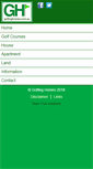 Mobile Screenshot of golfinghomes.com.au